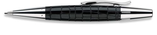 德國 Faber-Castell 輝柏 E-Motion系列 天然樹脂 鱷魚紋 黑色 旋轉1.4mm鉛筆（138350）