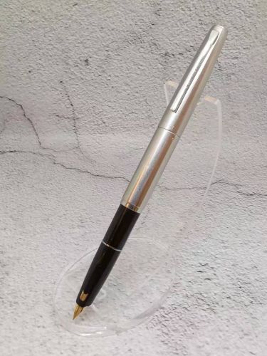 =中古美品= PILOT 不鏽鋼桿 伸縮short  14K金 