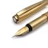 =庫存新品=MONTBLANC   萬寶龍 貴族 鍍金 14K EF 鋼筆 /0.7 按壓自動鉛筆 一對 #67799