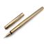 =庫存新品=MONTBLANC   萬寶龍 貴族 鍍金 14K EF 鋼筆 /0.7 按壓自動鉛筆 一對 #67799