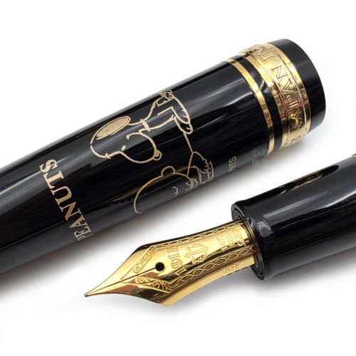 =中古美品=日本SAILOR 寫樂 PROFIT 14K 鋼筆 Snoopy 款