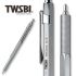 臺灣 TWSBI 三文堂自動鉛筆 / Precision / 固定式筆頭 霧銀色  PM036 （0.5mm）