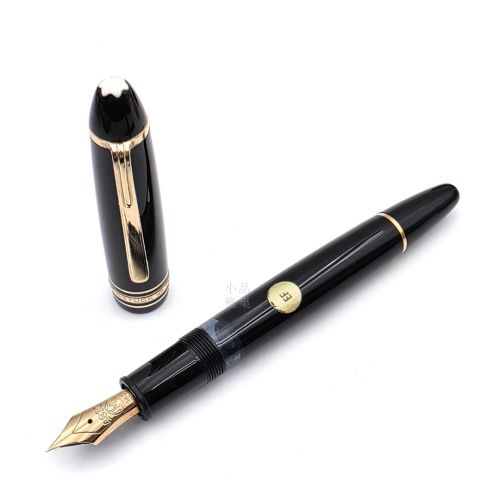 ☆典藏老筆☆ MONTBLANC 萬寶龍 146 14C 單色 EF 尖 鋼筆 #M-98543