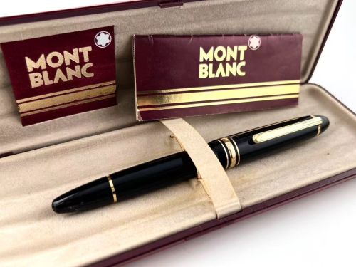 ☆典藏老筆☆ MONTBLANC 萬寶龍 146  鋼筆（ 14K單色尖 EF全新品 附老款盒）#MB-67200