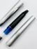 ☆典藏老筆☆ PELIKAN 百利金 SILVEXA  14C 銀沙髮絲紋 鋼筆 #MT22345