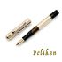 德國 Pelikan 百利金 M100 復刻1931 鍍白金筆身 18K 鋼筆 