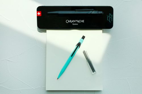 瑞士 卡達 Caran d'Ache 844 限量150支 韓國限定色 0.5mm 自動鉛筆「薄荷色」