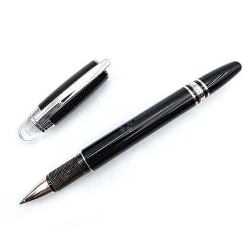 =中古美品= MONTBLANC 萬寶龍 StarWalker 漂浮系列 鋼珠筆（白夾）8成新