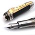 =中古美品=MONTBLANC萬寶龍 名人系列 貓王 艾維斯-普里斯萊-貓王14K  EF尖 #125600