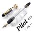 日本 PILOT 百樂 限量｜Pilot Custom 823  FA尖 鋼筆 Falcon Nib 墨水禮盒組（透明）