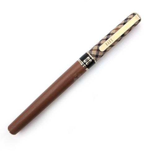 =中古美品= 寫樂 X DAKS 聯名時尚 單品 14K尖 皮革鋼筆