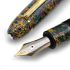 德國 MONTBLANC 萬寶龍 帝王系列 149 18k金 鋼筆 職人昆陽 漆塗『 曜紋 Luminous Pattern 』F尖