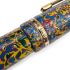 德國 MONTBLANC 萬寶龍 帝王系列 149 18k金 鋼筆 職人昆陽 漆塗『 曜紋 Luminous Pattern 』F尖