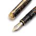 職人昆陽  漆塗款 Pelikan 百利金 M800『夜錦 Midnight Brocade』18C EF尖