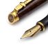 ☆典藏老筆☆卡達CARAN D’ACHE 利曼 珐瑯棕漆 18K 鋼筆 #M6300 