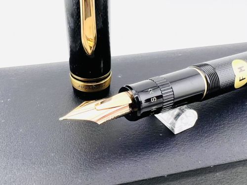 =2手美品= PILOT 百樂 JUSTUS #95 14K金 可調筆尖軟硬 鋼筆 網紋 FM尖