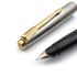 =庫存新品=  老筆 派克 PARKER 45 美國製 不鏽鋼蓋 黑桿 10K 尖 鋼筆 （全新）