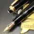 德國 Montblanc 萬寶龍 中班 146 金夾 14K金 75週年紀念 鋼筆