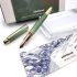 德國 Montblanc 萬寶龍 大師傑作 Solitaire 書法系列 『 青瓷 Celadon 』18K 鋼筆 （書法尖）