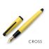 福利品 CROSS 高仕 鋼筆｜日本大廠代工筆尖  × 美國經典設計  亮黃