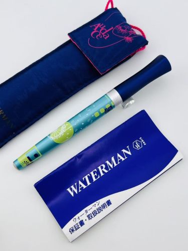 ☆典藏老筆☆  法國 Waterman 傲蝶系列 鋼筆（浦公英）全新品 #S2253152