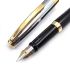 西華 Sheaffer Sagaris戰斧 黑桿 銀蓋金夾 鋼筆 +卡片夾禮盒組