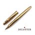 西華 Sheaffer 100型 鋼珠筆 金桿金夾