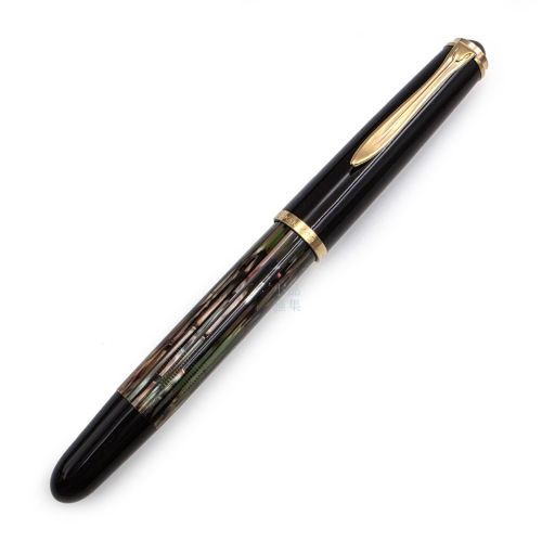【中古品】Pelikan 百利金 400NN 彩龜紋 14C 鋼筆｜F尖｜西德製老筆 