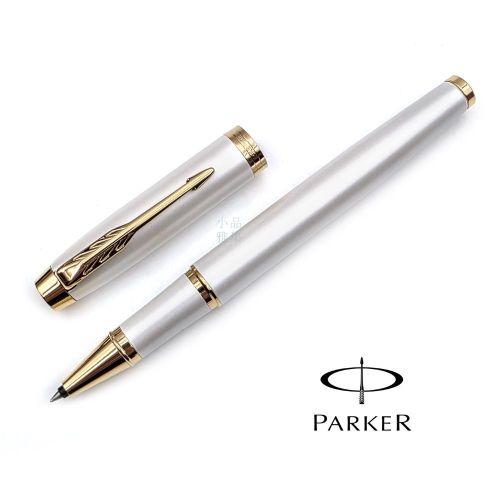 派克 PARKER  IM金屬系列 限量版 珠光白 鋼珠筆