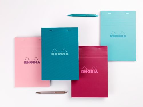 法國 RHODIA N°11 輕甜馬卡龍系列 上翻筆記本 74 x 105 mm 方格內頁（四色可選）