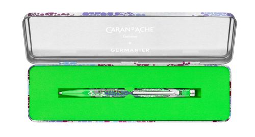 瑞士卡達 CARAN D'ACHE x Kévin Germanier 聯名「Les Fulgureuses 閃耀系列」 849™ 原子筆 （霓虹綠）