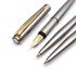 ☆典藏老筆☆MONTBLANC 貴族 不銹鋼桿 14K金 鋼筆/原子筆/0.5mm 自動鉛筆 MB-67100