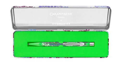 瑞士卡達 CARAN D'ACHE x Kévin Germanier 聯名「Les Fulgureuses 閃耀系列」 849™ 0.5mm 自動鉛筆 （霓虹綠）