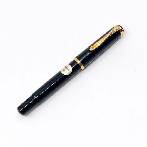 德國 Pelikan 百利金 停產老款 M400 14k金 M尖 黑桿 鋼筆