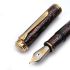 職人昆陽  漆塗款 Pelikan 百利金 M800『 夜蔓 Nocturne Vine 』 18C F尖