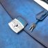=中古品= S.T. Dupont 都彭 Atelier 藍色公事包（Blue Briefcase） 