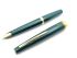 優選短鋼 =中古美品= Old Pilot 18K 細字 Lady 短鋼筆 (綠）YY2359D