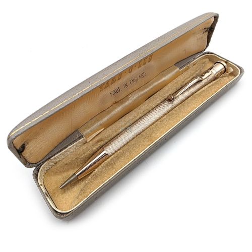 【Yard-O-Led 英國製 Rolled Gold 1.18mm 老款旋轉自動鉛筆】N-3462