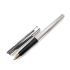 ☆ 中古美品 ☆  法國 S.T. Dupont 都彭 925 純銀桿 直條紋 18K 鋼筆 #M6150