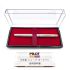 ☆ 全新品 ☆ PILOT 百樂 老款 LADY 銀格紋 14K 鋼筆（附原盒）