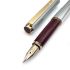 ☆ 全新品 ☆ PILOT 百樂 老款 LADY 銀格紋 14K 鋼筆（附原盒）