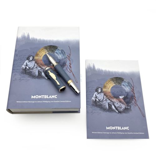 德國 MONTBLANC 萬寶龍 2025年文學家系列 ─ Johann Wolfgang von Goethe 約翰．沃爾夫岡．馮．歌德 文學家系列 鋼珠筆