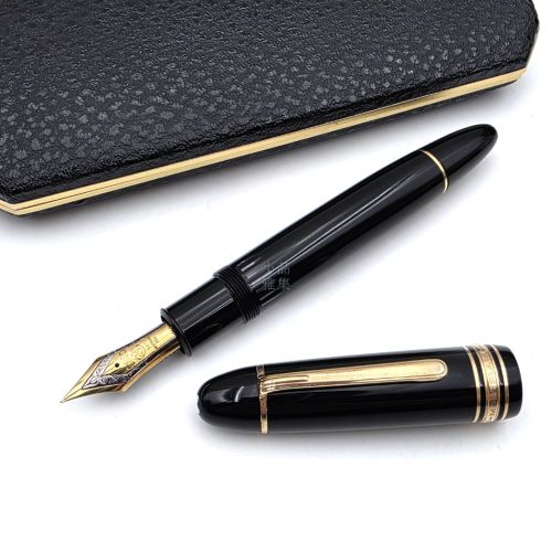   ☆典藏老筆☆ MONTBLANC 萬寶龍 149 鋼筆 ( 18C F尖 8成新 ）M-6270