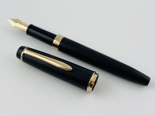 =中古美品= SAILOR 寫樂 世界銘木系列 黑檀木 14K 鋼筆  B尖 ER554