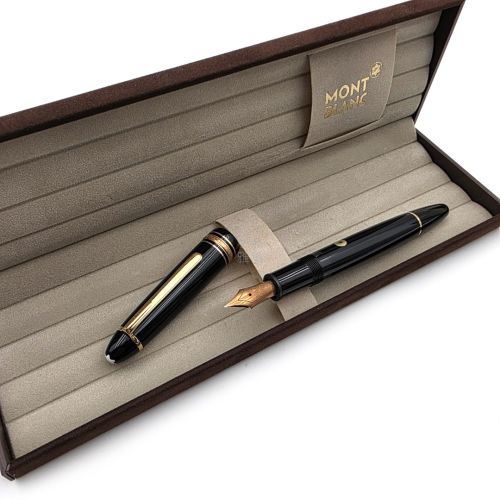 ⭐ 庫存新品 ⭐ MONTBLANC 萬寶龍 146 全新品 單色14C 金Ｍ尖 ( #M-32081 )