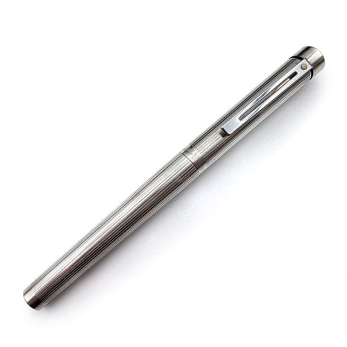 =典藏二手品= SHEAFFER 西華 TARGA  USA製  純銀桿 14K 鋼筆 #SF2780