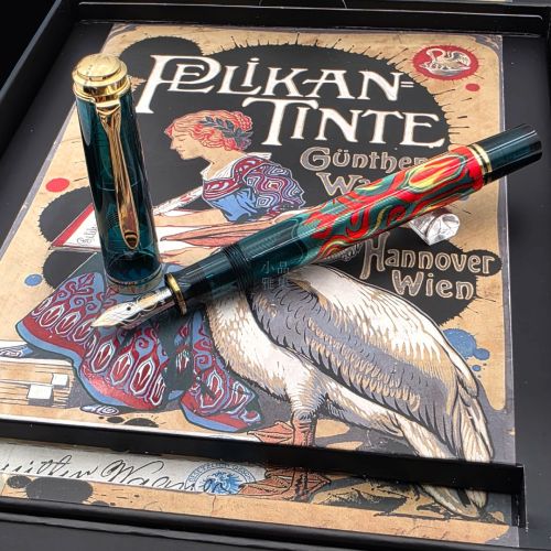 德國 Pelikan 百利金 M600 Art Collection『 魯迪羅瑟 Rudi Rother 』 特別版 14K 鋼筆 
