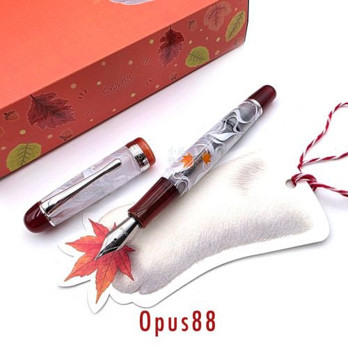 臺灣 OPUS 88 爵士 Jazz 系列 滴入式鋼筆 CatWalk 貓掌 節慶限定色 限量 300支
