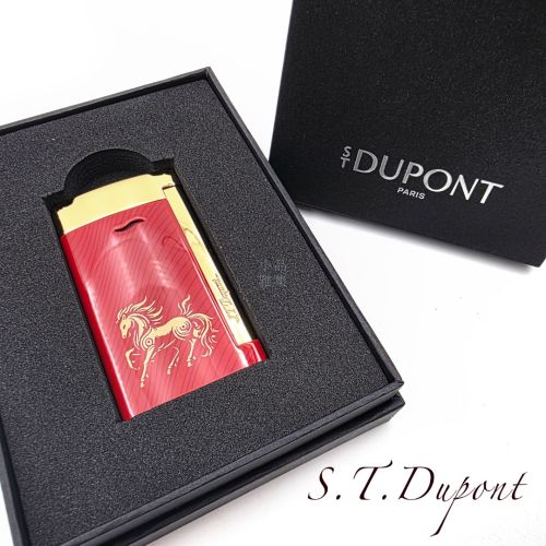 法國 S.T. DUPONT 都彭  Slim7 系列 生肖馬 特別款 打火機  