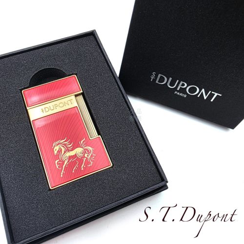 法國 S.T. DUPONT 都彭 Slimmy 系列 生肖馬 特別款 打火機